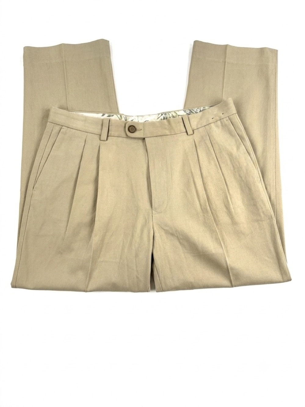 Tommy Bahama Men's Pleated Chinos in Khaki